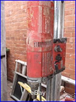 Hilti 160e Drilling Stand With Vacuum Pump 110 Volts For Core Drilling