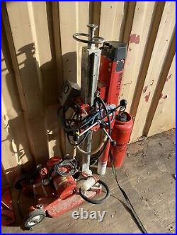 Hilti Core Drill Rig Setup withVacuum Pump Water Tank Bits SHIP FOB ed4u #9029