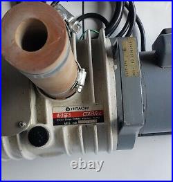 Hitachi VR16F3 CuteVac Direct Drive Rotary Vacuum Pump Single Phase Motor