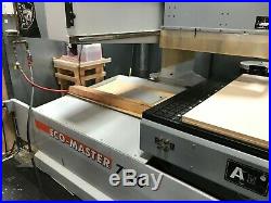 Holzher Eco Master 7120 Flat Table CNC Router 4x8 table includes vacuum pumps