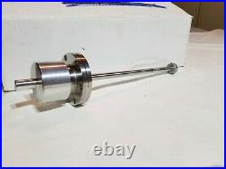 Huntington 22.10519003 Rotary Feedthrough 2.75 O. D Conflat Flange 11.5 Long