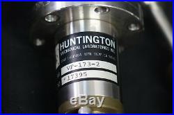 Huntington Linear Motion UHV Actuator 2.75 ConFlat CF Flange High Vacuum