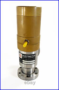 Huntington PV-150-H170 Right Angle Pneumatic Vacuum Valve 2.75 Conflat Flanges