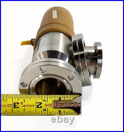 Huntington PV-150-H170 Right Angle Pneumatic Vacuum Valve 2.75 Conflat Flanges