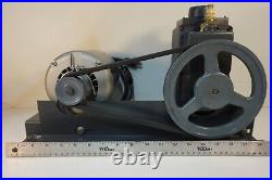 Hyvac 91105-001 Belt Driven Vacuum pump with Dayton Electric 1/3 HP, 115V motor
