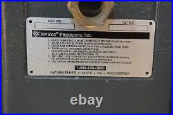 Hyvac 91105-001 Belt Driven Vacuum pump with Dayton Electric 1/3 HP, 115V motor