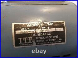 ITT 4V0073MV1AN Vacuum Pump
