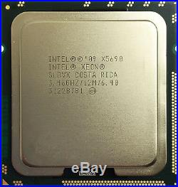 Intel Xeon X5690 12x 3,46 GHz Six Core Prozessor Hexa Core SLBVX LGA 1366