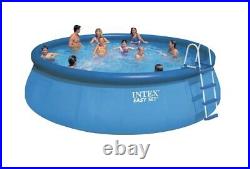 Intex 18' x 48 Easy Set Pool with Ladder, pump, filters, cover, vacuum, chemicals