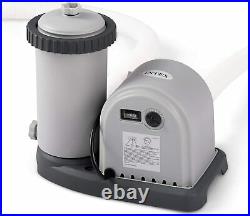 Intex 28635EG Krystal Clear Cartridge Filter Pump for Above Ground Pools, 1500