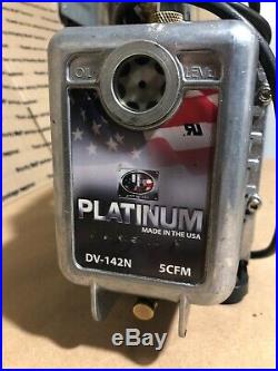 JB DV-142N Platinum Vacuum Pump 5 CFM 2 Stage 120V