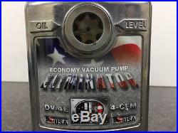 Jb Eliminator Dv-4e 4 Cfm Economy Vacuum Pump H27873