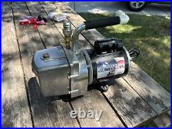 JB Eliminator DV-6E 6 CFM HVAC Above Ground Vacuum Pump USA GOOD USED COND