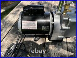 JB Eliminator DV-6E 6 CFM HVAC Above Ground Vacuum Pump USA GOOD USED COND