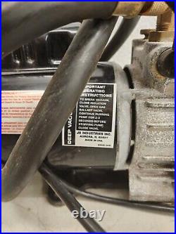 JB INDUSTRIES DV-285N PLATINUM 10 CFM VACUUM PUMP Pre Owned. Fast Shipping
