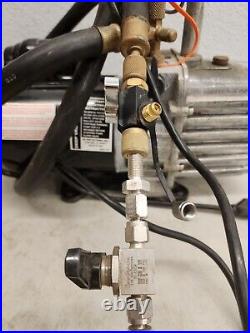 JB INDUSTRIES DV-285N PLATINUM 10 CFM VACUUM PUMP Pre Owned. Fast Shipping