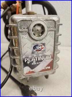 JB INDUSTRIES DV-285N PLATINUM 10 CFM VACUUM PUMP Pre Owned. Fast Shipping