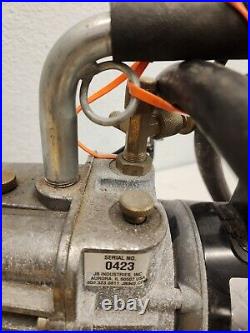 JB INDUSTRIES DV-285N PLATINUM 10 CFM VACUUM PUMP Pre Owned. Fast Shipping