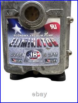 JB INDUSTRIES ELIMINATOR DV-6E VACUUM PUMP (re-jp) (PBR107755)