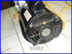 JB Industries DV-142N Vacuum Pump 5 CFM 1/2 horse power motor fast vac