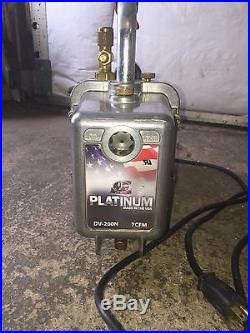 JB Industries DV-200N 7CFM Platinum Vacuum Pump LOOK