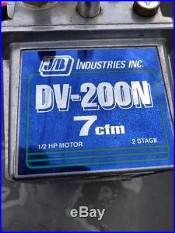 JB Industries DV-200N Platinum 7 CFM Vacuum Pump 9/L154826A