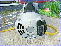 JB Industries DV-85N 3CFM AC Freon Vacuum Pump