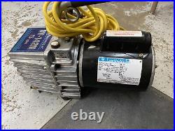 JB Industries DV-85N Fast Vac Deep Vacuum Pump 3CFM 1/2 HP Motor 2 Stage