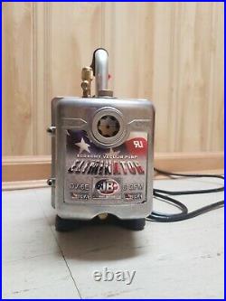 JB Industries Eliminator DV-6E Refrigeration A/C 6 CFM Vacuum Pump USA Made