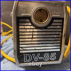 JB Industries Fast Vac Deep Vacuum Pump DV-85 3 CFM 2 Stage 1/3 HP? Works