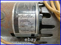 JB Industries Fast Vac Deep Vacuum Pump DV-85 3 CFM 2 Stage 1/3 HP, a-x