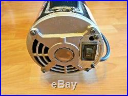 JB Industries Platinum Vacuum Pump Model 5CFM DV-142N Made In U. S. A