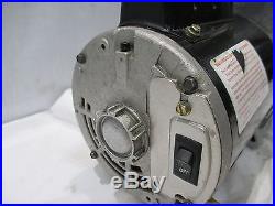 JB J/B Industries DV-200N 7 Cfm 1/2 HP Motor 2 Stage Refrigerant Vacuum Pump