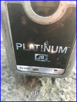 JB Platinum Vacuum pump DV-200 N 7 cfm