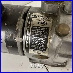 Jb Industries Vacuum Pump Dv-142n 5 Cfm 2 Stage 1/2 HP Motor