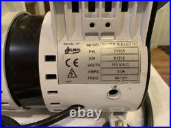 Jelrus model SILVER BULLET 7115A quality vacuum pump works great nice condition