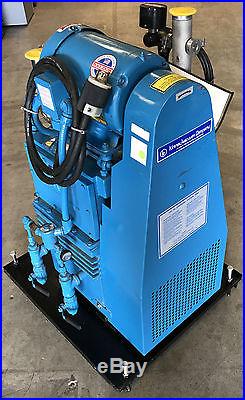 KINNEY KTC-60 3HP ROTARY PISTON COMPOUND VACUUM PUMP with BALDOR MOTOR