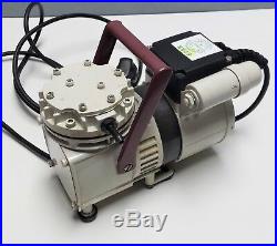 KNF Neuberger N022AT. 18 PTFE Diaphragm Lab Vacuum Comp Pump, FOR REPAIR OR PARTS