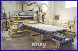 KOMO VR 512 5' X 12' Twin Spindle CNC Router with Boring & 25 HP Vacuum Pump