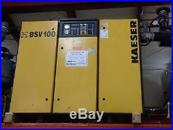 Kaeser BSV100 BSV 100 Rotary screw Vacuum pump 25 hp
