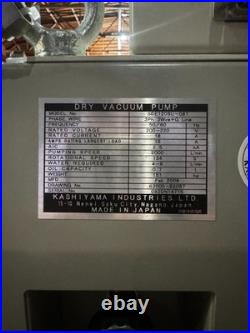 Kashiyama Industries SDE120 Dry Vacuum Pump
