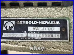 LEYBOLD HERAEUS WA 1000 Vacuum Pump