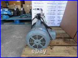 LEYBOLD TRIVAC VACUUM PUMP D4A with MOTOR USED