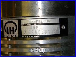 LH Leybold Turbovac 150 Turbomolecular Vacuum Pump