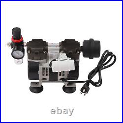 Lab Vacuum Pump Oilless Oil Free Vacuum Pump with Air Filter 200Watt 60 L/min USA