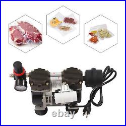 Lab Vacuum Pump Oilless Oil Free Vacuum Pump with Air Filter 200Watt 60 L/min USA