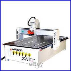 Laguna Swift Vacuum Table 4 X 8 3HP CNC Router with Vacuum pumps, tool kit, etc