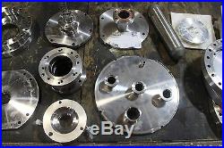 Large Lot Of MDC Vacuum Flanges Parts Varian 9,10,8 Over 20 Pcs
