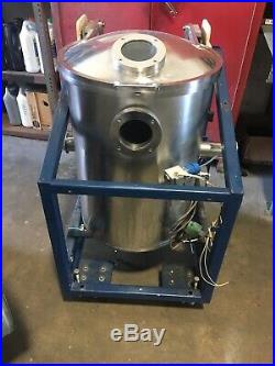 Large Stainless Steel Vacuum Chamber Deposition For Parts or Repair