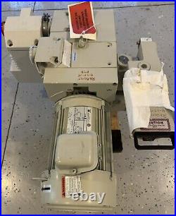 Leybold D40BCS Vacuum Pump withCFS, ARS & IGS 40/65 Exhaust & Chemical Filters
